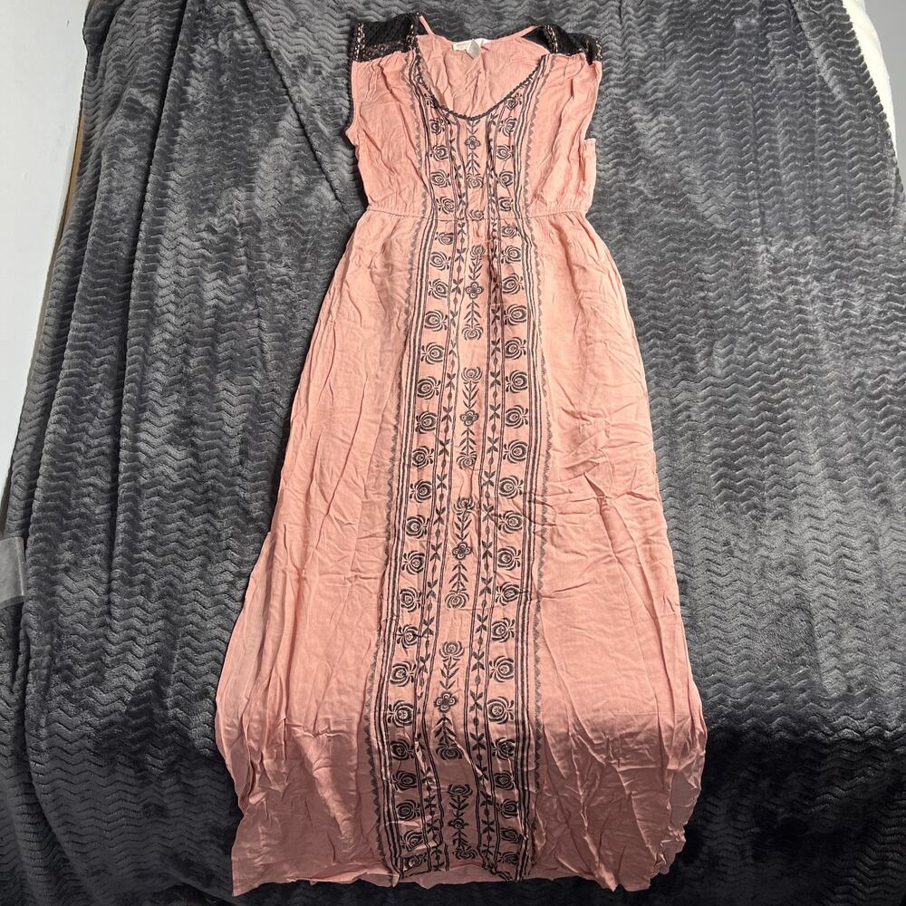 Grayson Pink long Dress Womens Size Medium